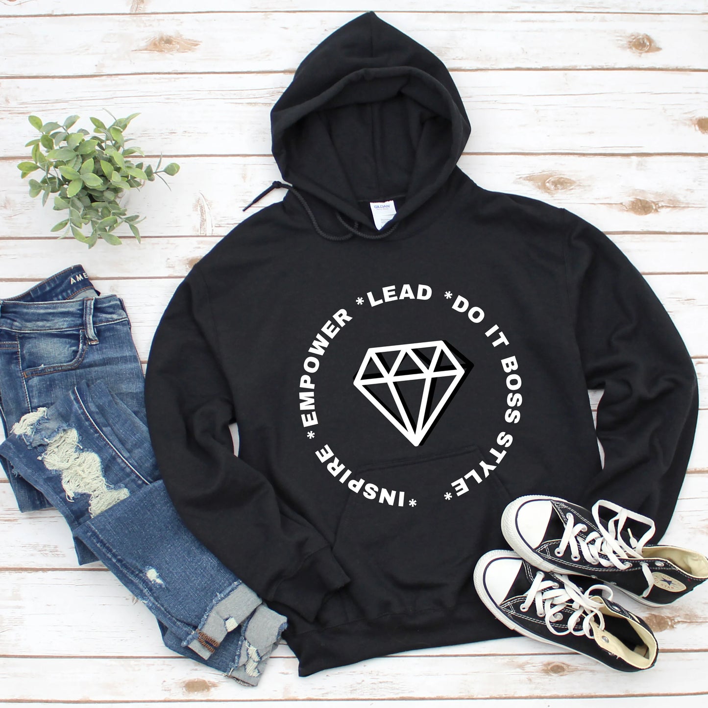 Do It Boss Style Hoodie - Unique Cozy Unisex Sweatshirt