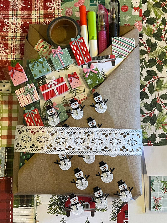 Holiday junk journal starter pack